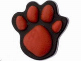 Paw Print - Red