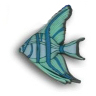 Angel Fish - Green